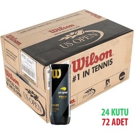 Resim Wilson Us Open Koli Tenis Topu - 3'lü 24 Kutu 