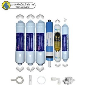 Resim Swun chyan Kapalı Kasa Su Arıtma Cihazlarına Sertifikalı 6'lı Pallas Mebran B12 Alkalili 