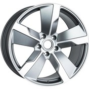 Resim EMR-115-01 9.5Jx21" -5x130 ET60 71.56 TITAN GREY MACHINED FACE Jant (4 Adet) 