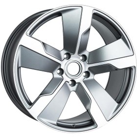 Resim EMR-115-02 11.5Jx21" -5x130 ET65 71.56 TITAN GREY MACHINED FACE Jant (4 Adet) 