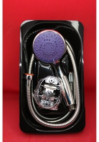 Resim Örgülü Duş Seti Çok Renkli 