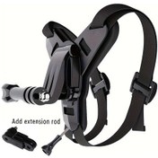 Resim Motosiklet Kask Askısı Dağı Ön Çene Standı Tutucu Gopro Hero Djı Osmo Eylem With Extension Rod A With Extension Rod A 