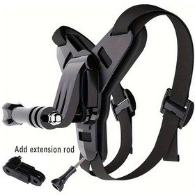Resim Motosiklet Kask Askısı Dağı Ön Çene Standı Tutucu Gopro Hero Djı Osmo Eylem With Extension Rod A With Extension Rod A 