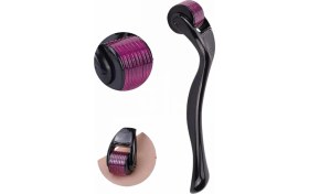 Resim MiraLive Titanyum Uçlu Derma Roller 540 Iğneli 1 mm Gözenek Azaltıcı Akne Izlerine Uygun 
