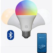 Resim Akıllı RGB LED Ampul Bluetooth 16M Renk, Ayarlanabilir Parlaklık 