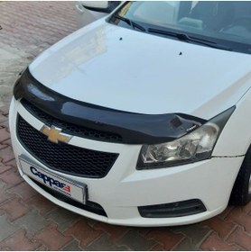 Resim Cappafe Chevrolet Cruze Ön Kaput Koruyucu Rüzgarlığı 2009 2010 2011 2012 2013 Model 