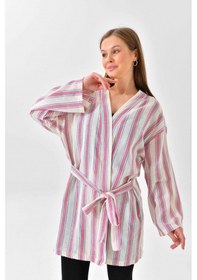 Resim Sufyy, Kimono Pembe Çok Renkli 