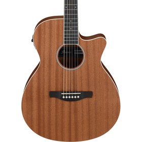 Resim Ibanez AEG7MH Elektro Akustik Gitar - Open Pore Natural 