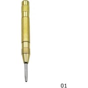 Resim Altın Çok Fonksiyonlu 5 Inç Otomatik Merkez Pimi Yaylı Mark Merkezi Punch Aracı Ahşap Girinti Mark Ağaç Işleme Aleti Bit (Yurt Dışından) 