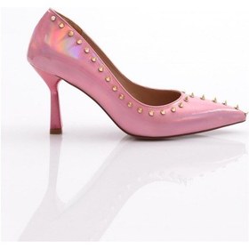 Resim Dgn 6079 Kadin Diken Taşli Topuklu Ayakkabi 6079-1974-R146202 