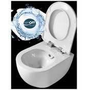 Resim Creavit Free Rim-Off Kanalsız Asma Klozet Fe322 Kapak Hariç 