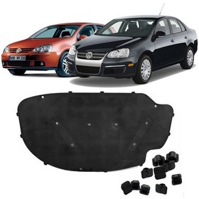 Resim Vw Golf 5 Motor Kaput Keçesi Klipsli 2004-2009 1K0863831D 