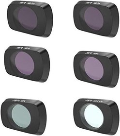 Resim DJI Mavic Air 2 Lens Filtre MCUV CPL ND4 ND8 ND16 ND32 6 lı Set 
