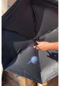Resim Özel Kılıflı Mor Şemsiye Kapsül Şemsiye 