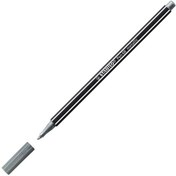 Resim Stabilo Keçe Uçlu Boya Kalemi 1 MM Metalik Gümüş 68/805 