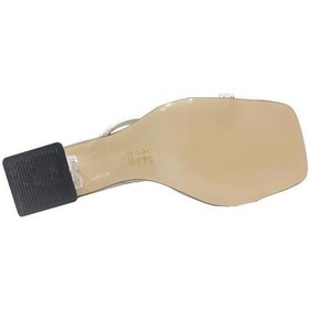 Resim Shoes 103 Şeffaf Uzun Topuklu Fashion Kadın Terlik Siyah 