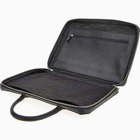 Resim Guess Metal Logolu Askılı Evrak Çantası Black - Black / STD 