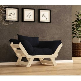 Resim Woodesk Adalar Masif Natural-Siyah Renk Berjer CPT8149-140 