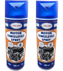 Resim uniland Motor Temizleyici Sprey 500 ml.x 2 Adet 