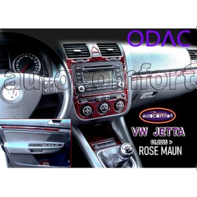 Resim Volkswagen Golf 5 Konsol/Maun Kaplama 2003+ 22 Parça Full Set 