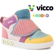 Resim Vicco Ufo Işıklı Ortopedik Çocuk Boğazlı Spor Ayakkabı 001 