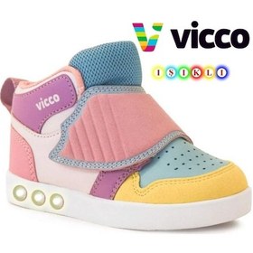 Resim Vicco Ufo Işıklı Ortopedik Çocuk Boğazlı Spor Ayakkabı 001 