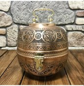 Resim Bakır İşlemeli Ekmeklik, D10105 