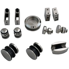 Resim Ht-8211-Set-Pss Paslanmaz Sürme Cam Kapı Sistemi 