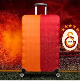Resim Bagacar Galatasaray Valiz Kılıfı Sarıkırmızı 