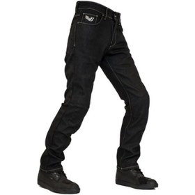 Resim The Biker Jeans Cold Killer Kışlık Uzun Yol Korumalı Motosiklet Kot Pantolonu 