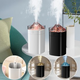 Resim USB ile çalışan Ses Dalga teknolojili nemlendirici ve aromaterapi makinesi, çeşitli oda tiplerine uygun taşınabilir sessiz nemlendirici, soğuk sis püskürtme modu, ev ve ofis için uygun kompakt boyut 