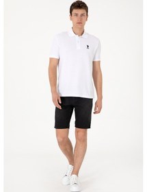Resim U.s. Polo Assn. Erkek Siyah Şort Jean 50304344-dn0027 Siyah 