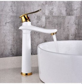 Resim Banyo Çanak Lavabo Bataryası Beyaz 