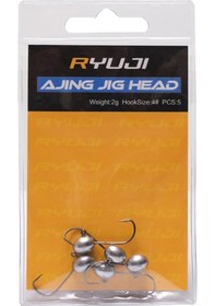Resim Ryuji Ajing 2gr Jig Head İğne No : 6 