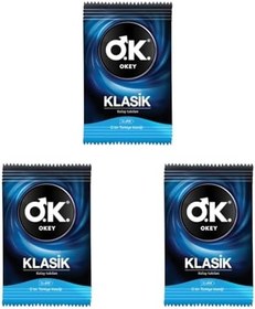 Resim Okey Klasik 3'lü - Poşet (3 paketi) 