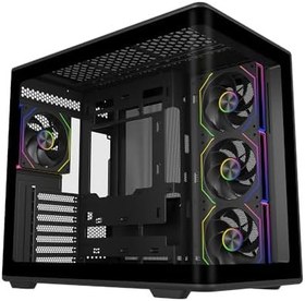 Resim Cooler Master Elite 600 E600-KGNN85-S01 4x120mm ARGB Fan ATX Siyah 850W ATX 3.1 - PCIE 5.0 80+ Gold Mid Tower Gaming (Oyuncu) Kasası 