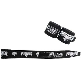 Resim Punisher Siyah Boks Bandajı 3,5 Metre Çok Renkli 