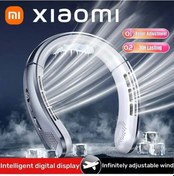 Resim Yeni Asılı Boyun Fanı Usb Şarj Edilebilir Tembel Açık 1 Adet 