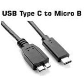 Resim 2 metre Typec usb 3.0 harddisk bağlantı kablosu 2 metre type-c micro b kablo typec usb 3.0 hdd bağlantı kablosu 