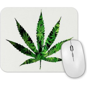 Resim Baskı Dükkanı Marijuana Mouse Pad 