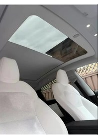 Resim Tesla Y Elektrikli Tavan Perdesi 