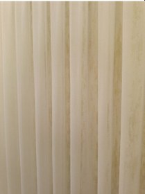 Resim Gold Bambu Ekru Tül Perde Sık Pile 1x3 