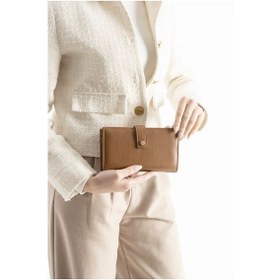 Resim Jacquline Clcz049c Kadın Cüzdan Camel Camel 