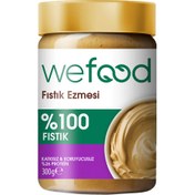 Resim WEFOOD %100 Fıstık Ezmesi 300g 