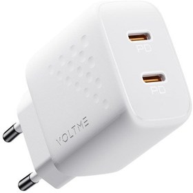 Resim Voltme V2022 Revo Beyaz 35w Cc Gan Şarj Aleti 