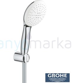 Resim Grohe Tempesta 100 El Duş Takımı, 2 Akışlı 2780330e Krom 