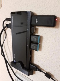 Resim Tp-Link Uh720 Usb Hub İçin Duvara Montaj Plastik Aparat 