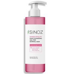 Resim Sinoz Hyper Vitality Normal Ciltler Yüz Temizleme Jeli 400 ml 