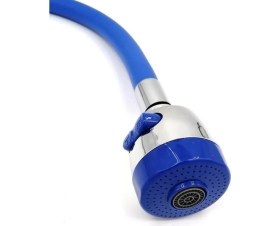 Resim urfakent bilişim ve medya danışmanlık Buffer® Oynar Başlıklı Tasarruflu Kubar Musluk Borusu ve Başlığı Mavi 