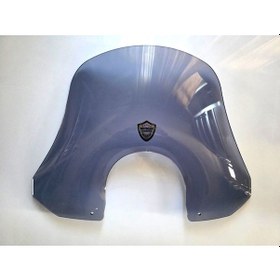 Resim Motocam Piaggio Beverly 500 Siperlik Ön Cam 2001-2007 Model 35cm Füme Renkli 4mm 